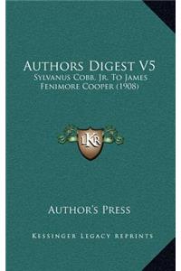 Authors Digest V5