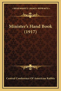 Minister's Hand Book (1917)