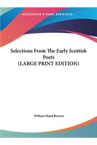 Selections from the Early Scottish Poets
