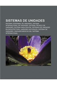 Sistemas de Unidades: Sistema Cegesimal de Unidades, Sistema Internacional de Unidades, Sistema Tecnico de Unidades, Sistema Anglosajon