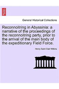 Reconnoitring in Abyssinia
