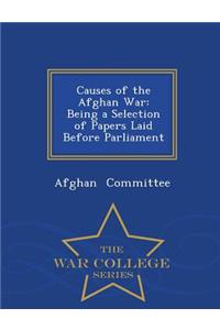 Causes of the Afghan War