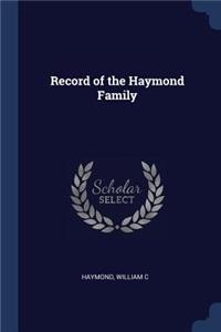 Record of the Haymond Family