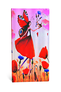 Paperblanks Poppy Field Mila Marquis Collection 5-Year Snapshot Journal Ultra Elastic Band Closure 192 Pg 120 GSM