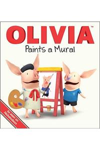 Olivia Paints a Mural