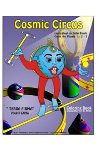 Cosmic Circus Coloring Book