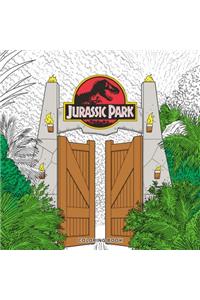 Jurassic Park Adult Coloring Book