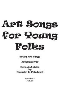 Art Songs for Young Folks - horn and piano