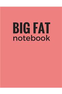 Big Fat Notebook (600 Pages)