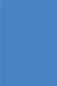 Dodger Blue Notebook: 150 Dot Grid Pages