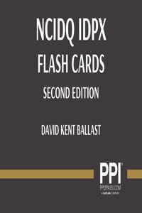 Ppi Ncidq Idpx Flash Cards (Cards), 2nd Edition - More Than 200 Flashcards for the Ncdiq Interior Design Professional Exam