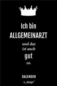 Kalender für Allgemeinärzte / Allgemeinarzt