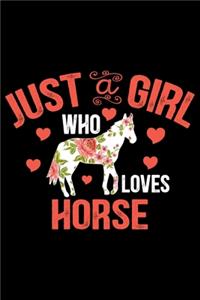 Just A Girl Who Loves HORSE