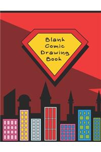 Blank Comic Drawing Book