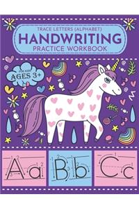 Trace Letters - Alphabet Handwriting Practice Workbook for Kids
