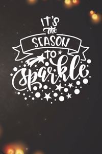 It's the Season to Sparkle Notebook