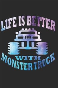 Monster Truck Notizbuch