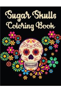 Sugar Skulls Coloring Book