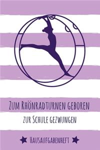 Hausaufgabenheft Rhönradturnen