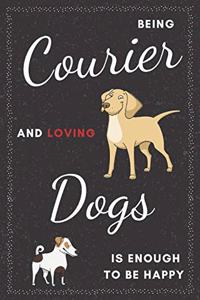 Courier & Dogs Notebook