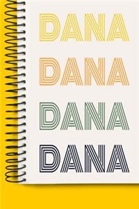 Name DANA A beautiful personalized