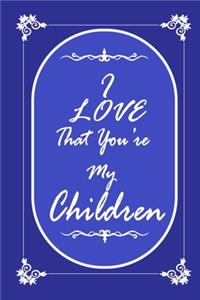 I Love That You Are My Child 2020 Planner Weekly and Monthly