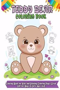 Teddy Bear Coloring Book