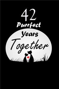 42 Purrfect years Together