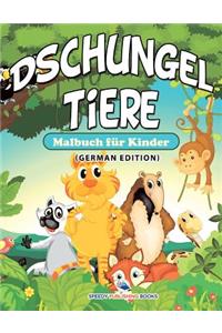 Bus- und LKW-Malbuch für Kinder (German Edition)