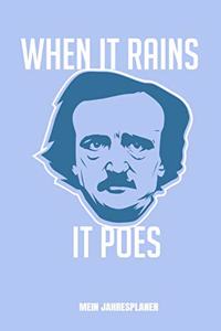 When It Rains It Poes Mein Jahresplaner