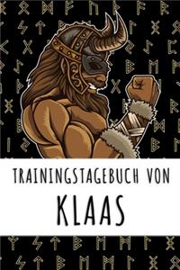 Trainingstagebuch von Klaas