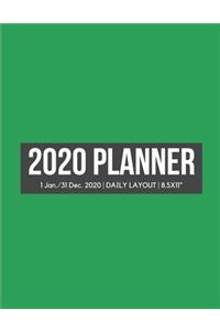 Simple 2020 Daily Planner