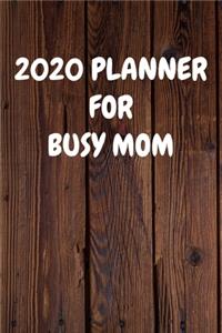 2020 Planner for Busy Mom
