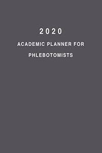 2020 Academic Planner For Phlebotomists