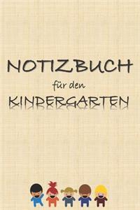 Notizbuch für den Kindergarten