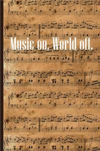 Music on World off