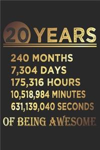 20 Years Of Being Awesome