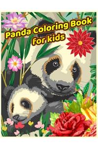 Panda Coloring Book For Kids