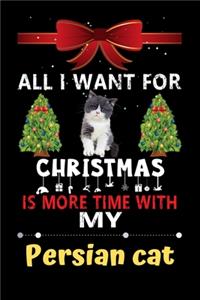 All I want for Christmas is more time with my Persian cat