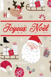 Carnet de Notes Joyeux Noël