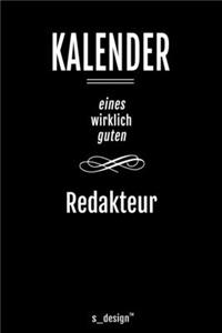 Kalender für Redakteure / Redakteur / Redakteurin