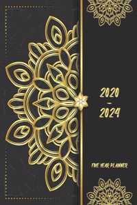 5 Year Planner 2020 - 2024: Twinkle Blossom 5 Year Planner Calendar Book 2020-2024 Size 8.5 x 11 Inch, 60 Months Calendar, 5 Year Appointment Calendar, Business Planners, Agend