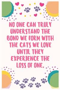 No one can truly understand the bond we form with the cats we love until they experience the loss of one