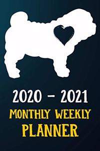 2020 2021 Monthly Weekly Planner