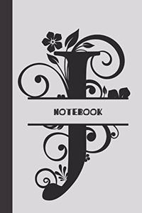 J Notebook letter
