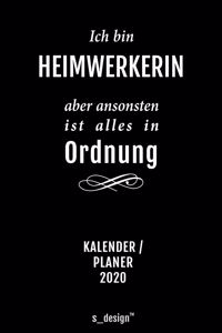 Kalender 2020 für Heimwerker / Heimwerkerin