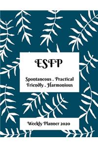 ESFP Weekly Planner