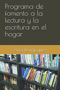 Programa de fomento a la lectura y la escritura en el hogar