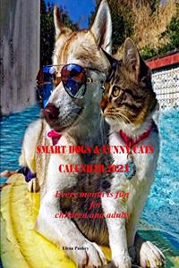 Calendar 2021. Funny Cats. Smart Dogs.