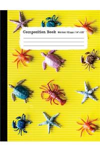 Composition Book Wide Ruled 100 pages (7.44 x 9.69)